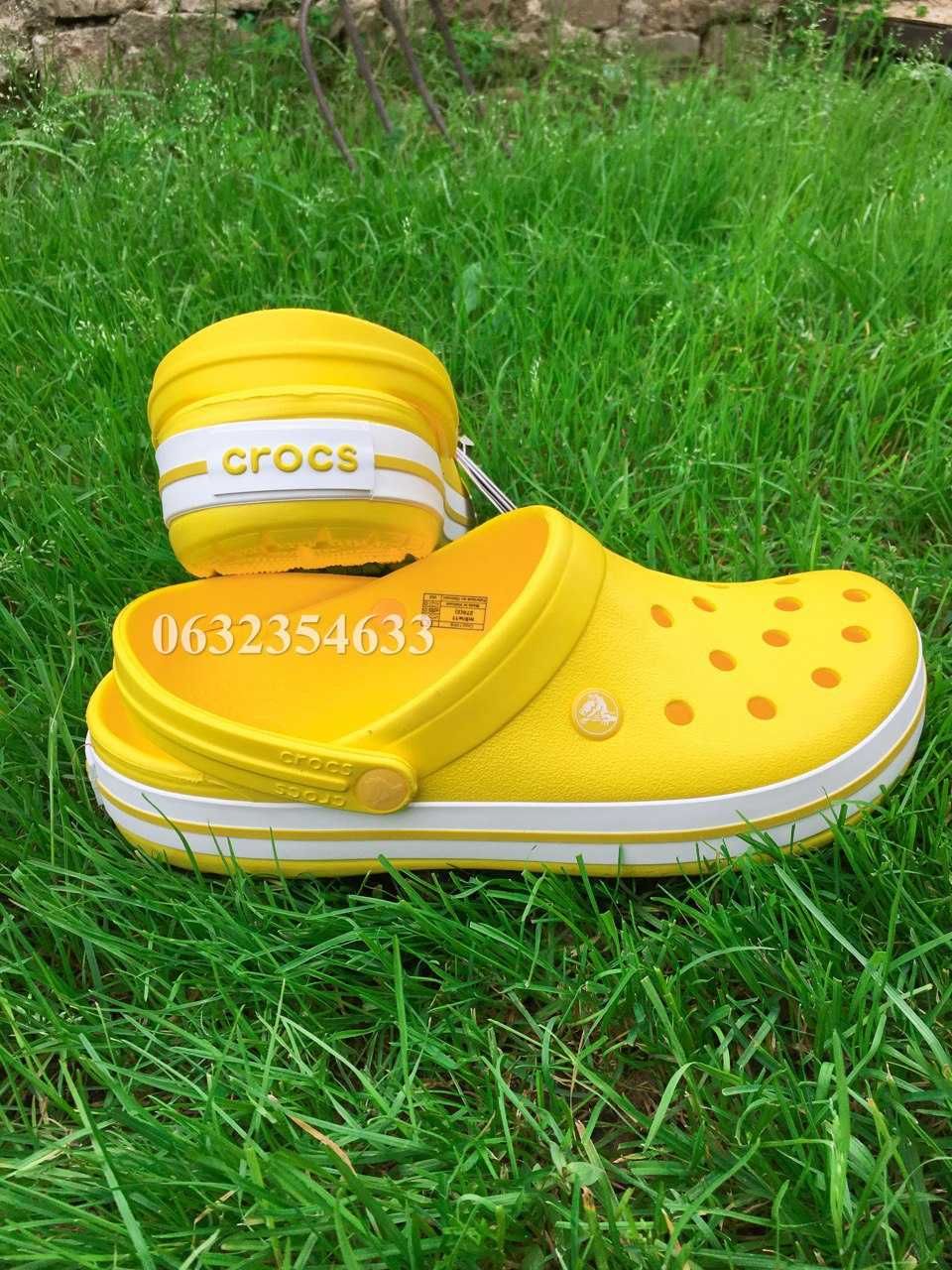 Хіт! Чоловічі та Жіночі сабо крокси Crocs Crocband Найкраща ціна