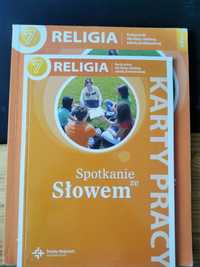 Zestaw książek do religii klasa 7