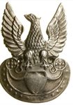 Orzeł do czapki wojskowej II RP WP 1928 - 1939 antyk staroć