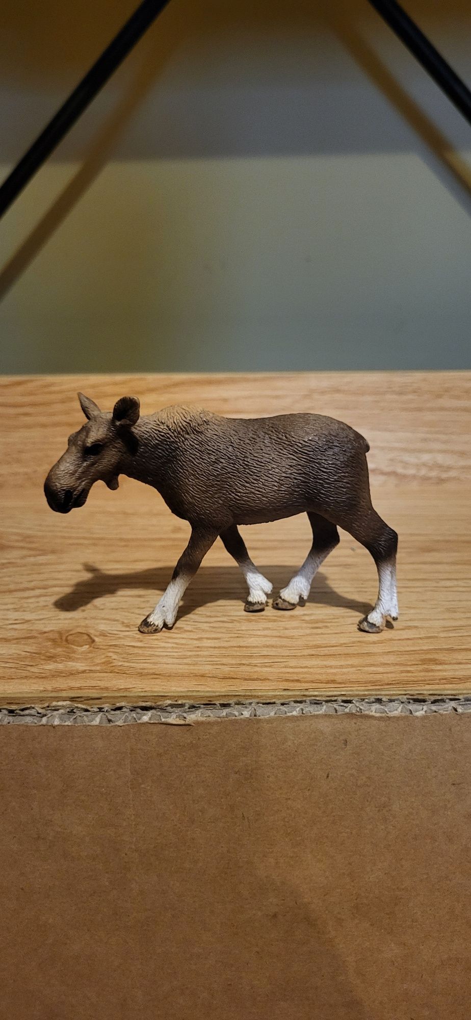Schleich klępa samica łosia figurka unikat model wycofany z 2009 r.