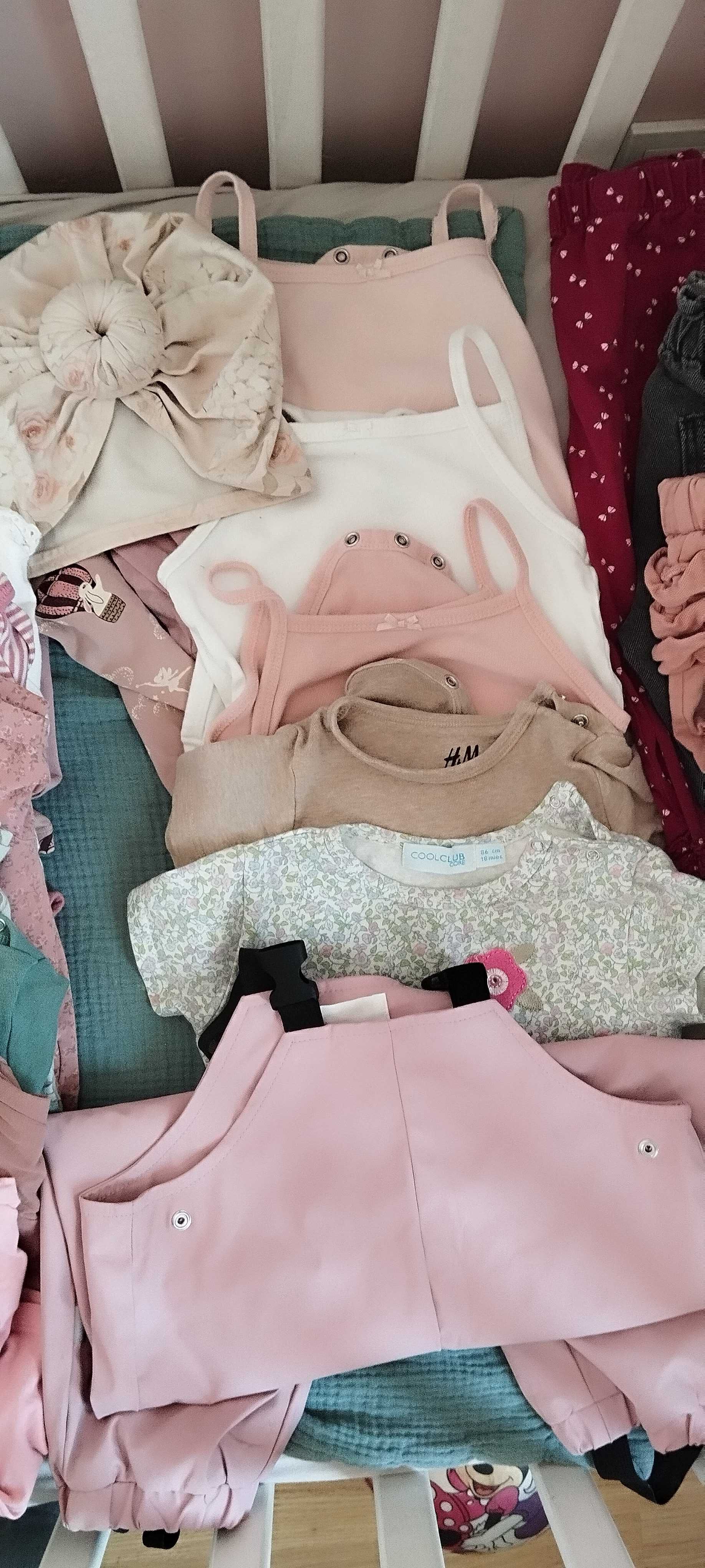 Duża paka ubrań dla dziewczynki 74/80 zara#newbie#hm