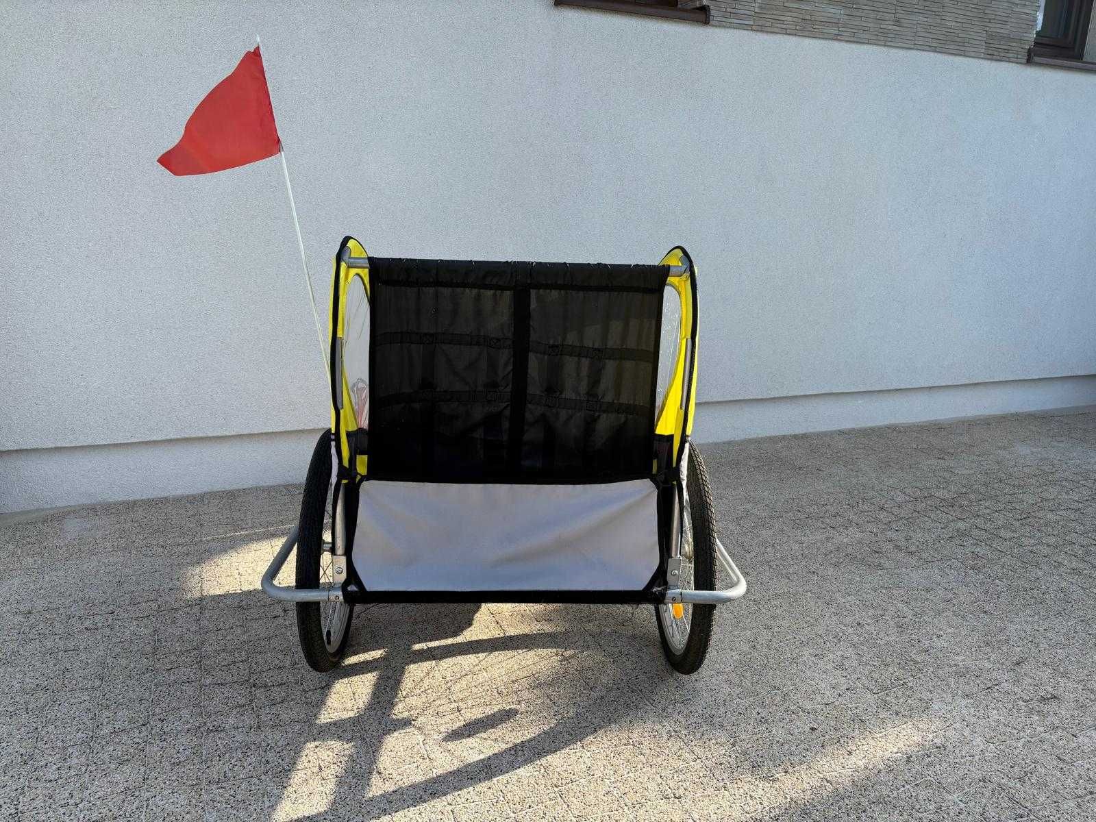 Przyczepka rowerowa 2 OSOBOWA