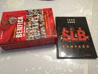 Coleção de livros 100 gloriosos anos Benfica