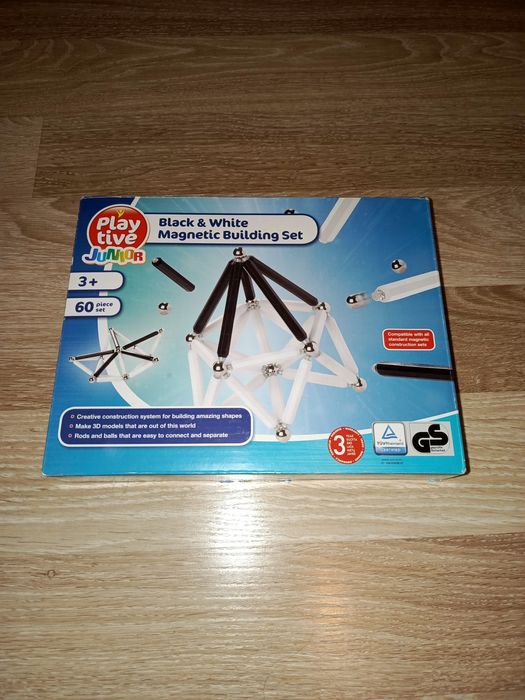 Magnetic building set 60 elementów