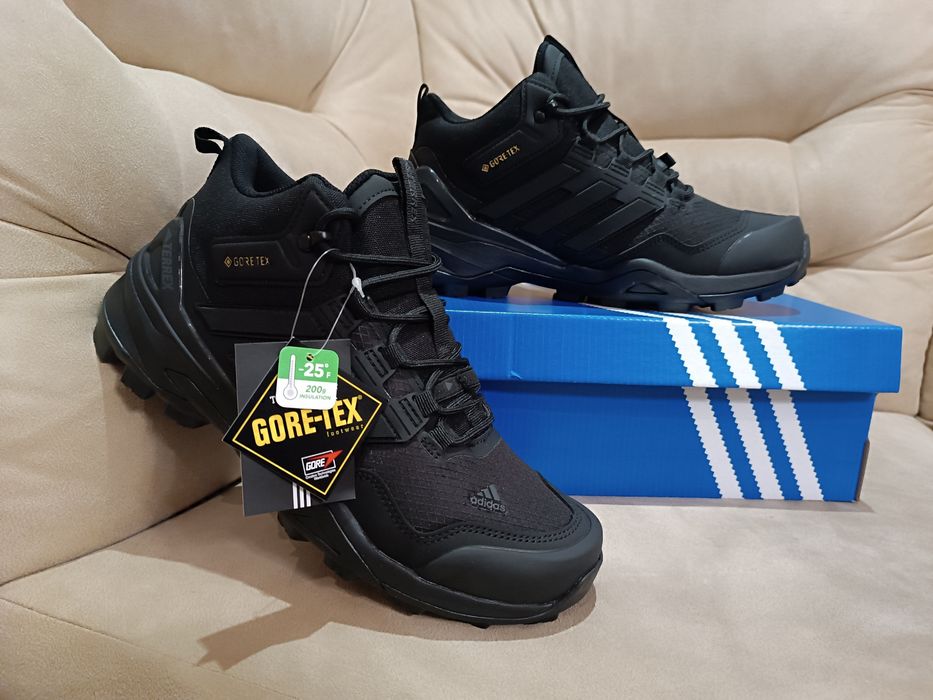 Зимові чіоловічі кросівки Adidas Terrex AX4 (Хутро -21*)