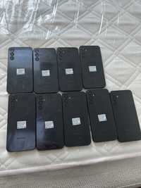 16x мобільних телефонів (S23 Ultra, S22 Ultra, iPhone 12, A24, A14)