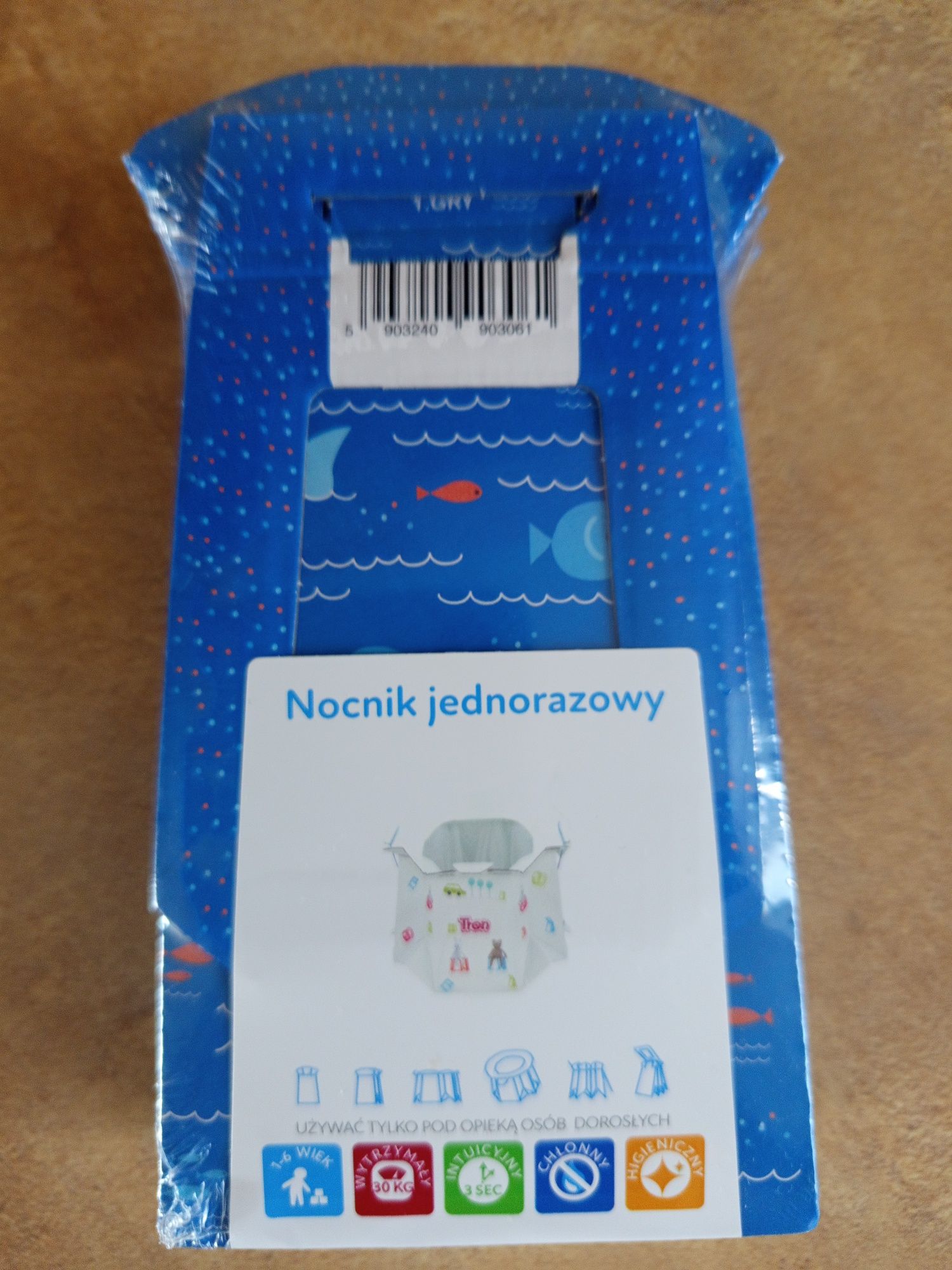 Nocnik jednorazowy podróżny Tron