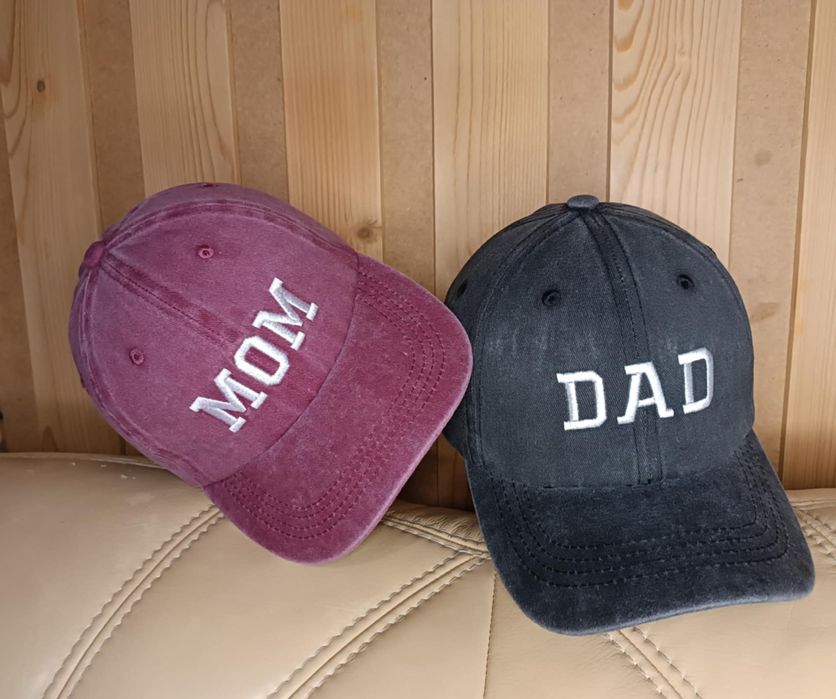 Czapki z daszkiem mom dad mama tata