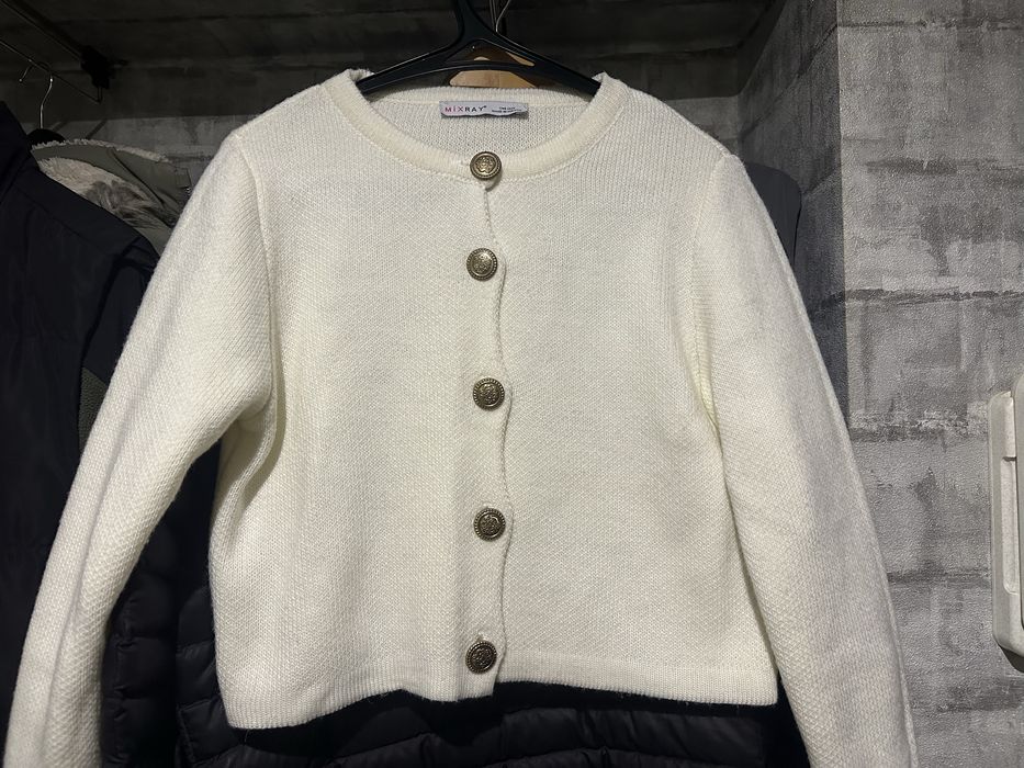 Твидовый кардиган