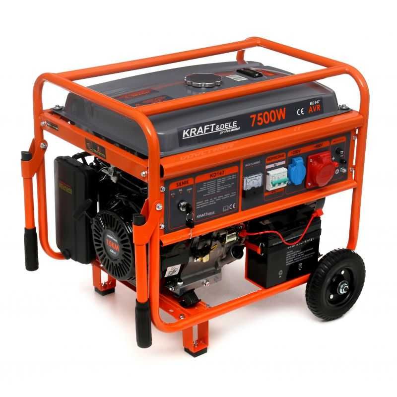 AGREGAT prądotwórczy generator prądu 7,5KW / 15KM AVR 230/400V