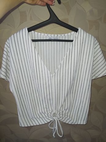 Укороченная блуза Zara, размер М
