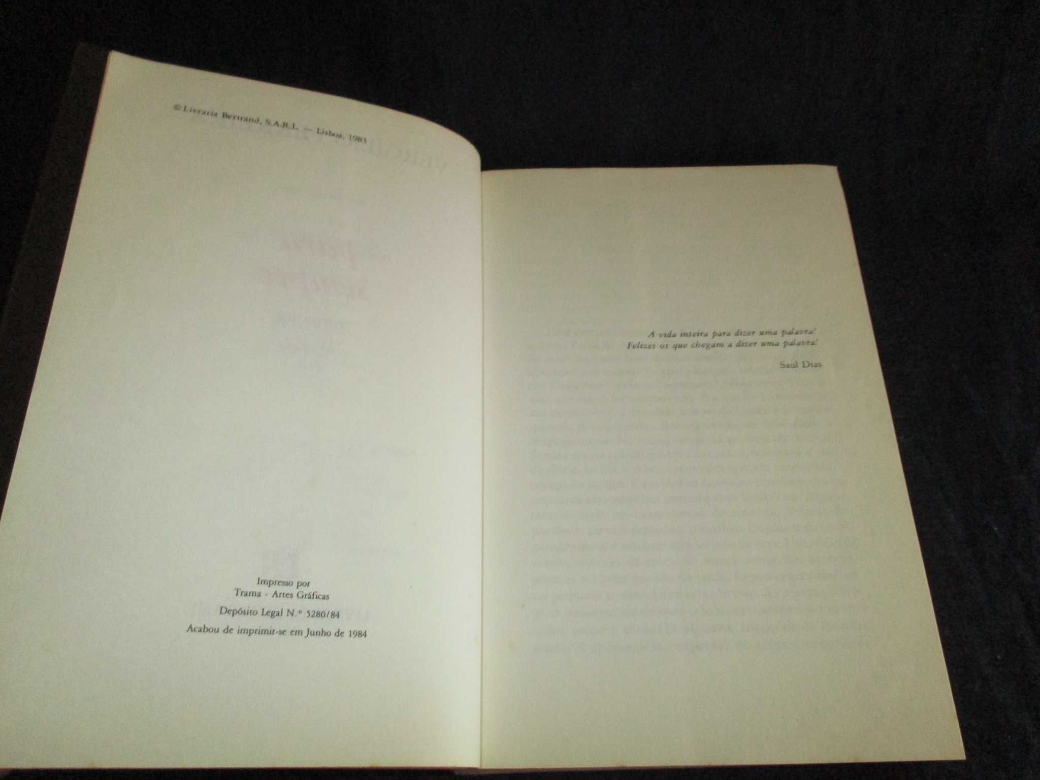 Livro Para Sempre Vergílio Ferreira Bertrand