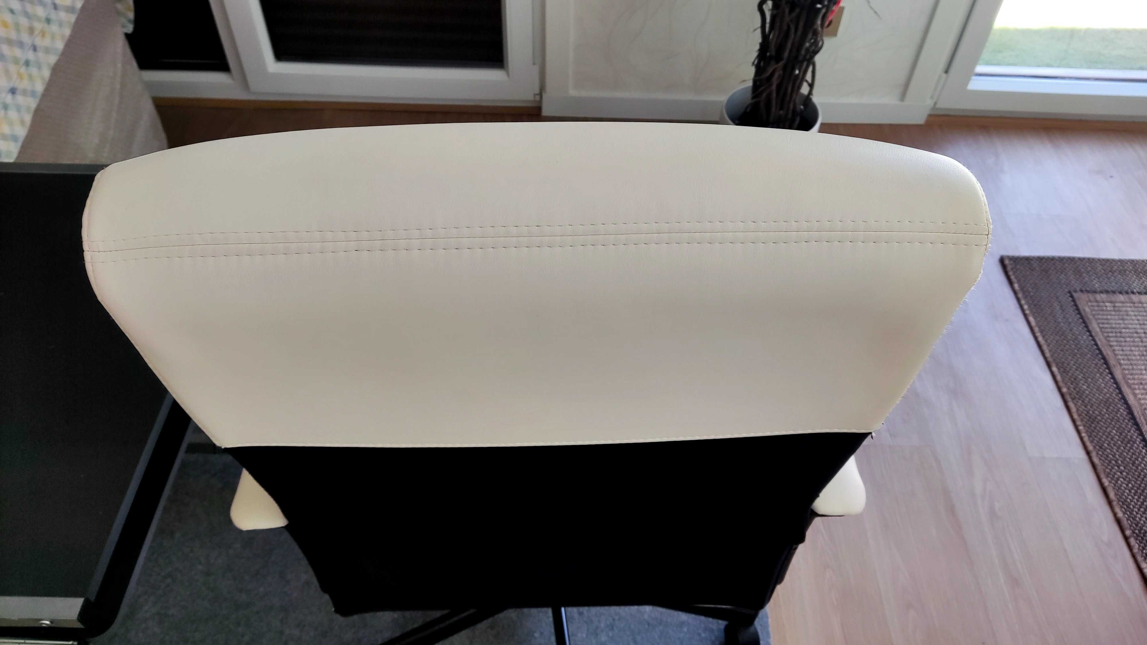 Cadeira escritório branca giratória ikea