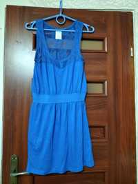 Letnia sukienka niebieska