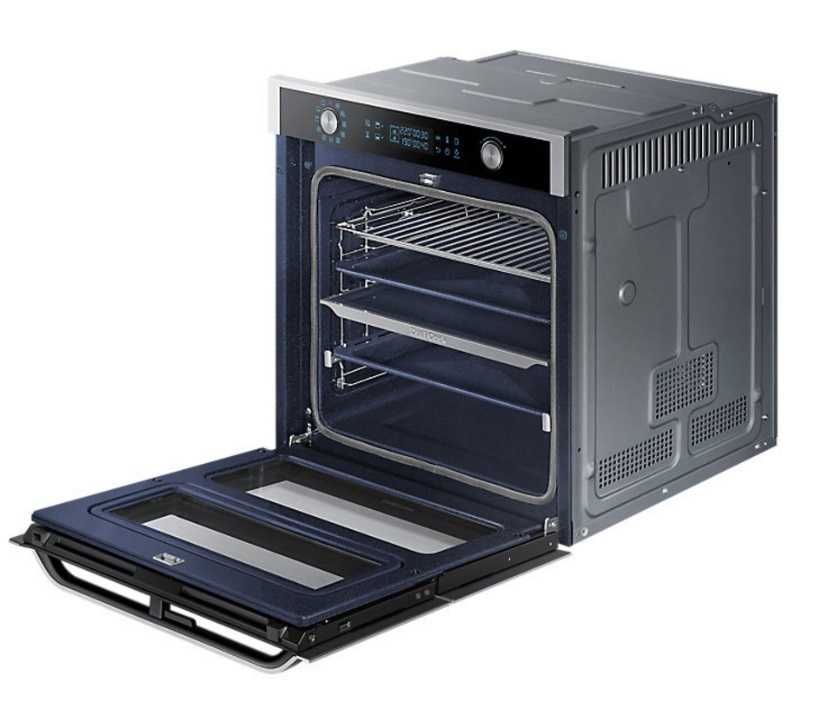 SAMSUNG NV75N7647RS, Piekarnik elektryczny Dual Cook Flex™, 75 L