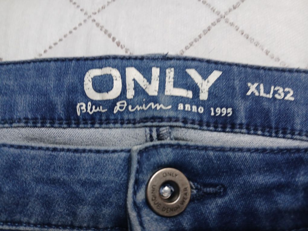 Only Spodnie Miękki Jeans 32 XL