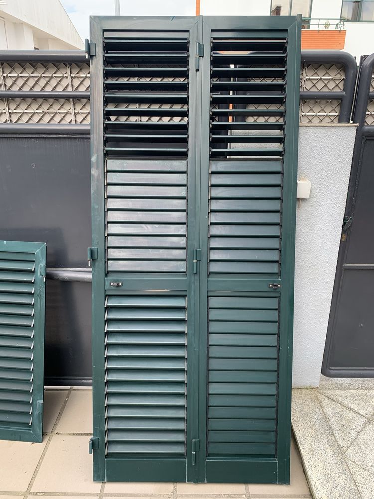 Portadas e Janelas de aluminio com varias dimensões