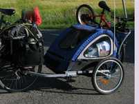 Przyczepę rowerowa marki Schwinn