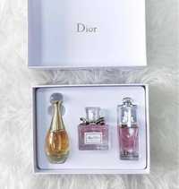 Zestaw prezentowy mini perfum Dior 3 sztuki 5 ml