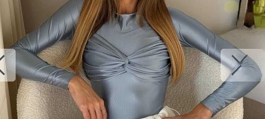 Боді з драпіровкою