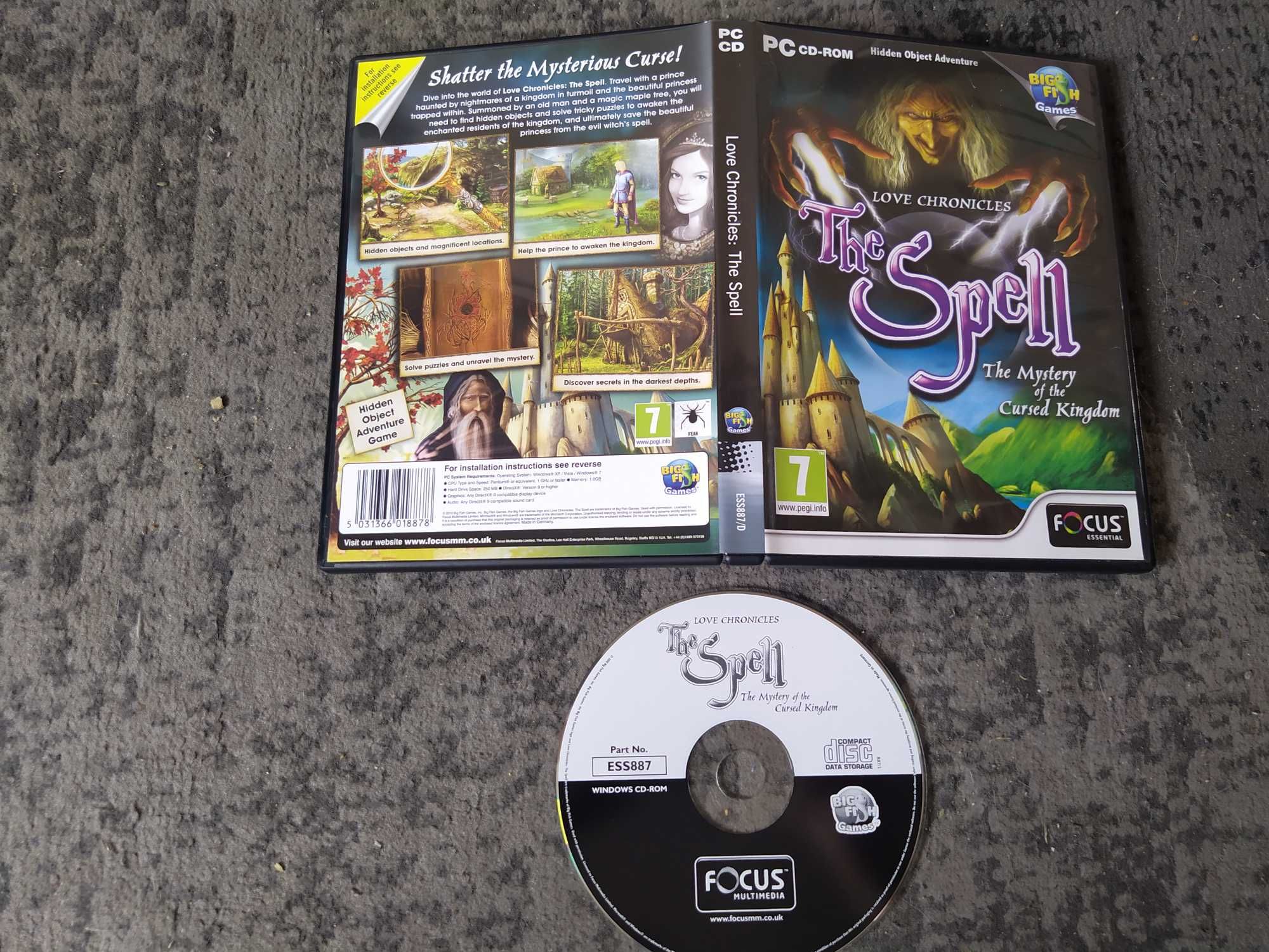 Love Chronicles The Spell PC CD