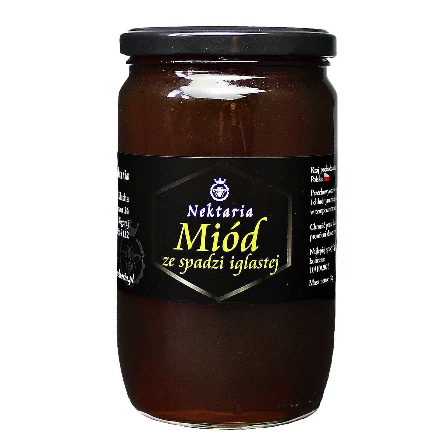 Miód spadziowy – ze spadzi iglastej