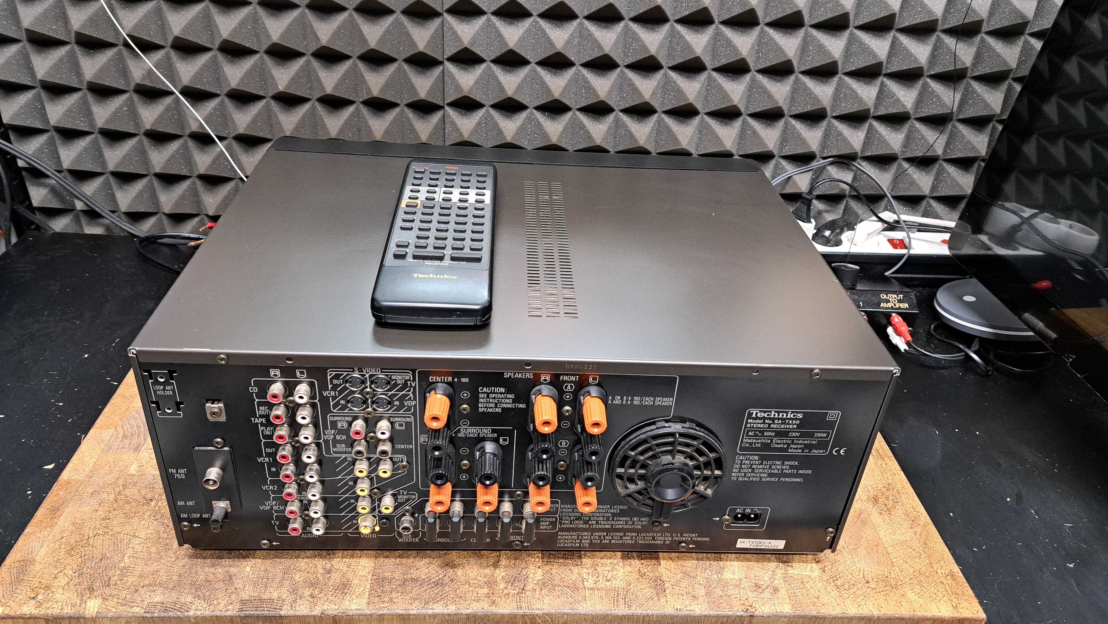 Amplituner Technics SA-TX50 Z PILOTEM
