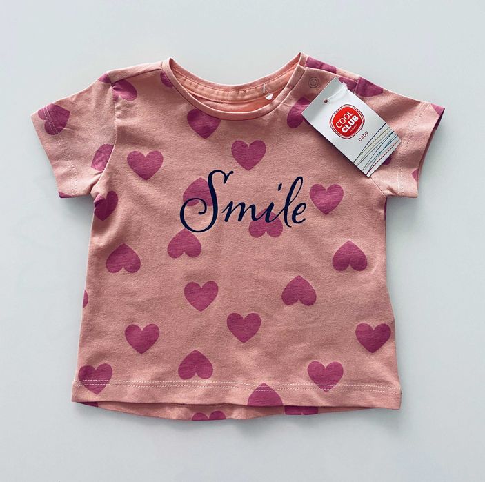 Nowy z metką t-shirt dla dziewczynki (62)