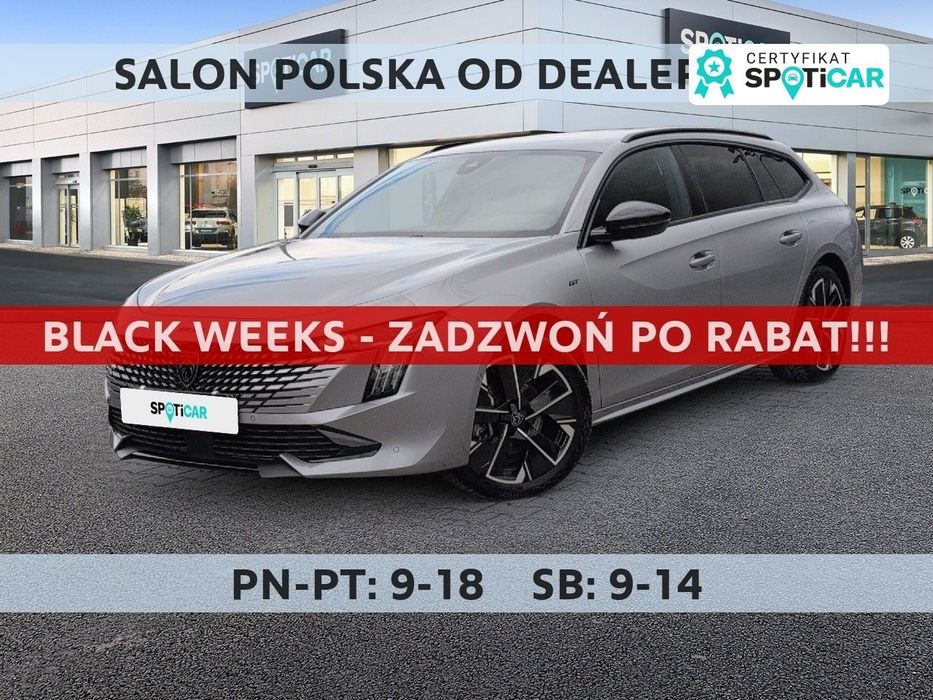Peugeot 508 SW PureTech 130 GT S&S EAT8 SalonPL Nowy Model Od Ręki FVat