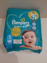 Підгузки pampers baby dry р. 5 на 11-16 кг