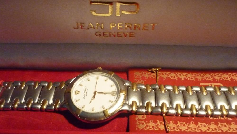 Relógio de Homem Jean Perret, Geneve,em caixa