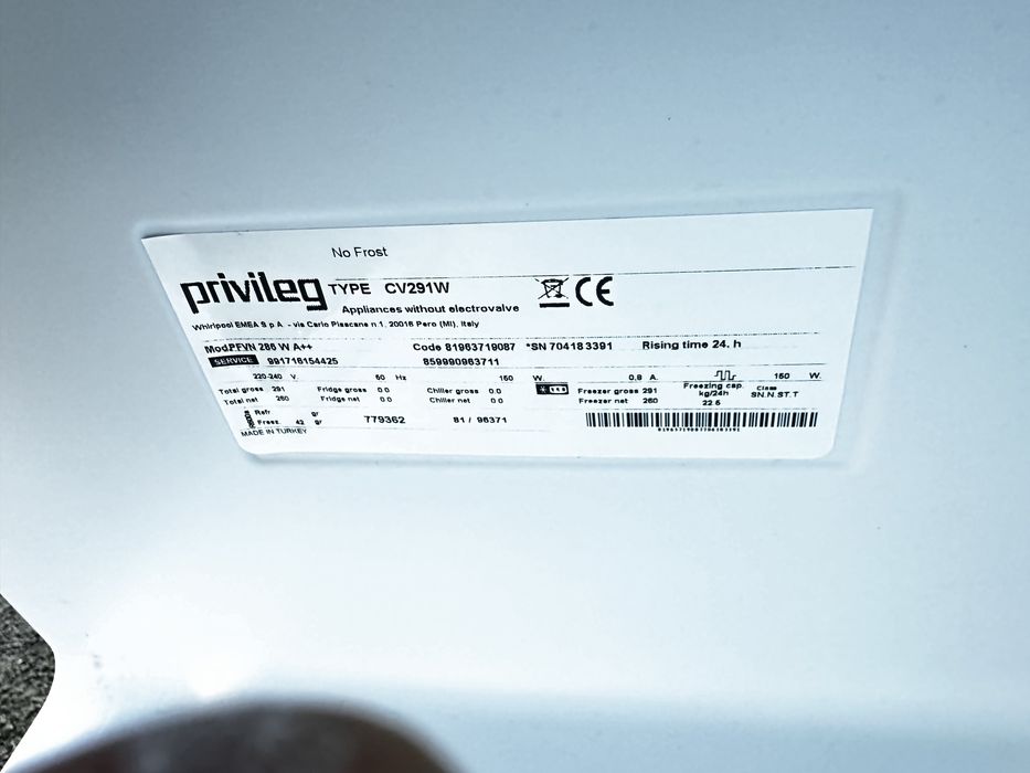 Суха заморозка морозильна камера