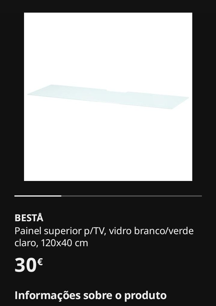 Móvel de sala branco
