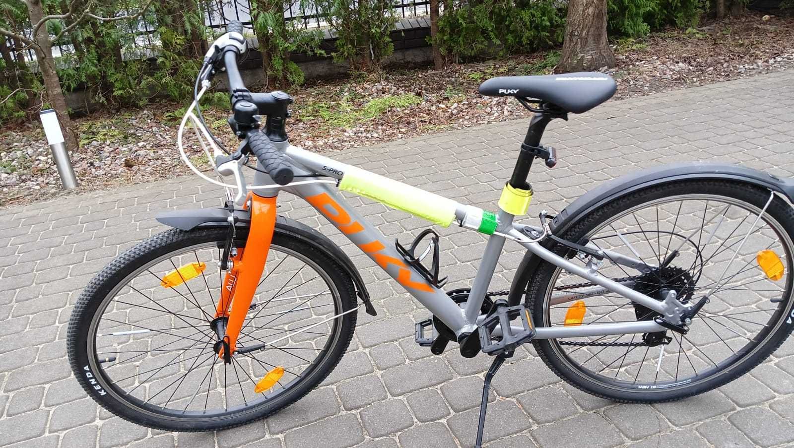 Lekki Aluminiowy rower dziecięcy PUKY S-Pro 24"