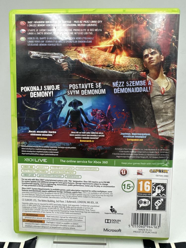 PL DMC Devil May Cry Xbox 360 Gwarancja