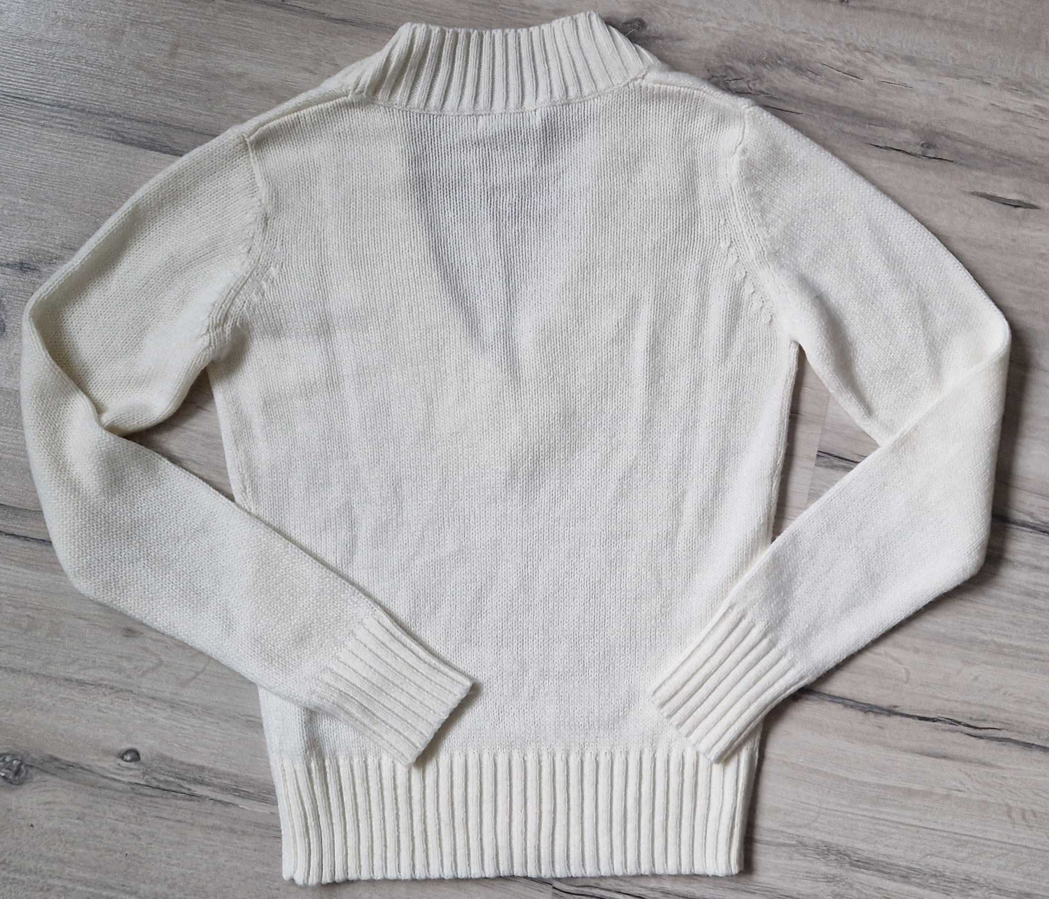 Świetankowy akrylowy sweter damski TERRANOVA r. M