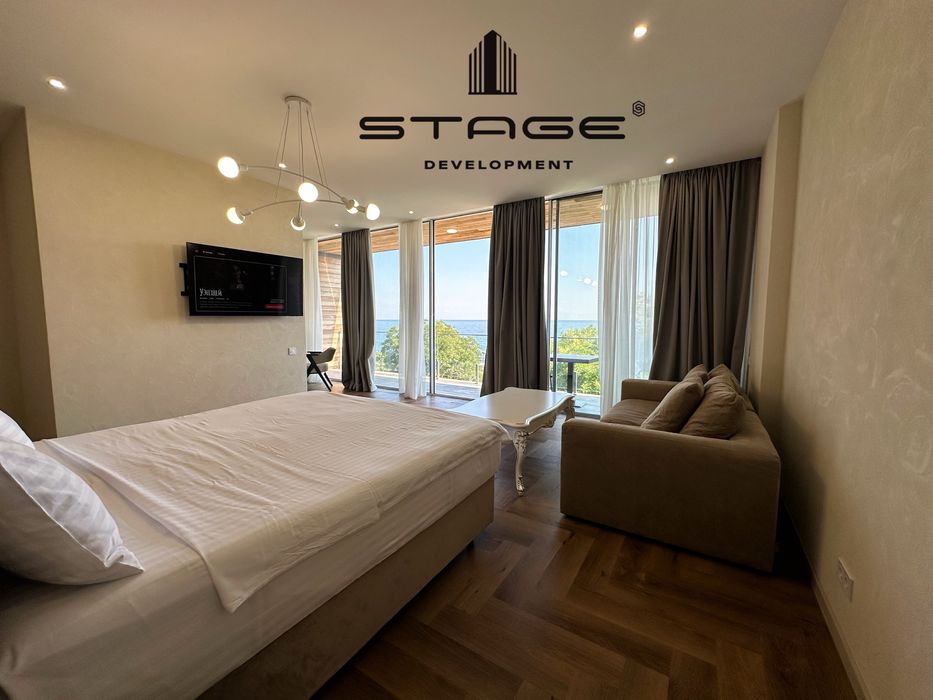 БЕЗ КОМИССИИ • Действующий отель с бассейном • ВИД НА МОРЕ • Фонтан