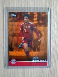 Leroy Sane Topps Bayern set orange /25