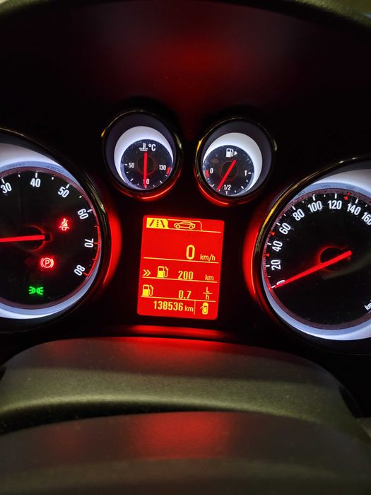 OPEL ASTRA J 2015r. LIFT 1.4T 140KM BEN+LPG 139tyś km