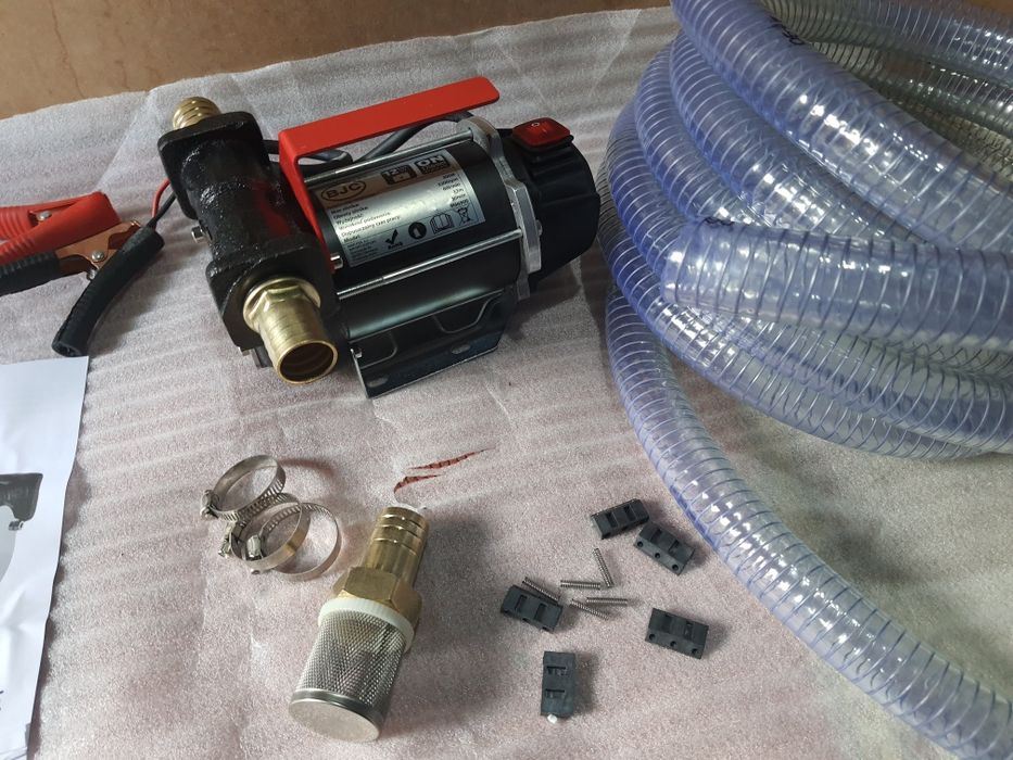 Польский насос, помпа, для перекачки палива, дизеля д.т - 12v.60л. АЗС