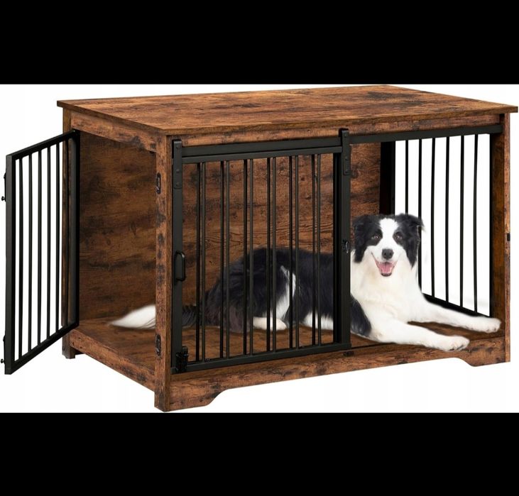 Kojec klatka kennelowa dla dużego psa XXL szafka 100x60 cm LOFT