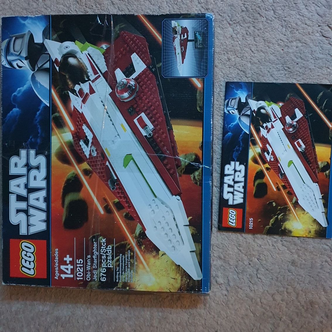 Lego Star Wars 10215 Obi-Wan's Jedi Starfighter 2010 рік