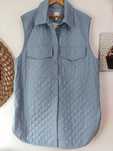 Colete azul oversize XL marca H&M NOVO