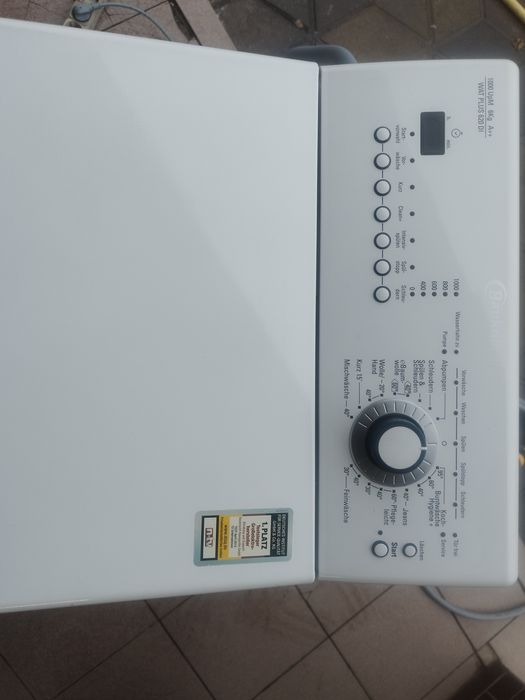 Пральна машина вертикальна