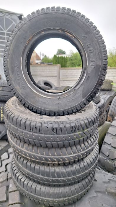 Opony 4.50/10 zgrabiarka przyczepka wózek
