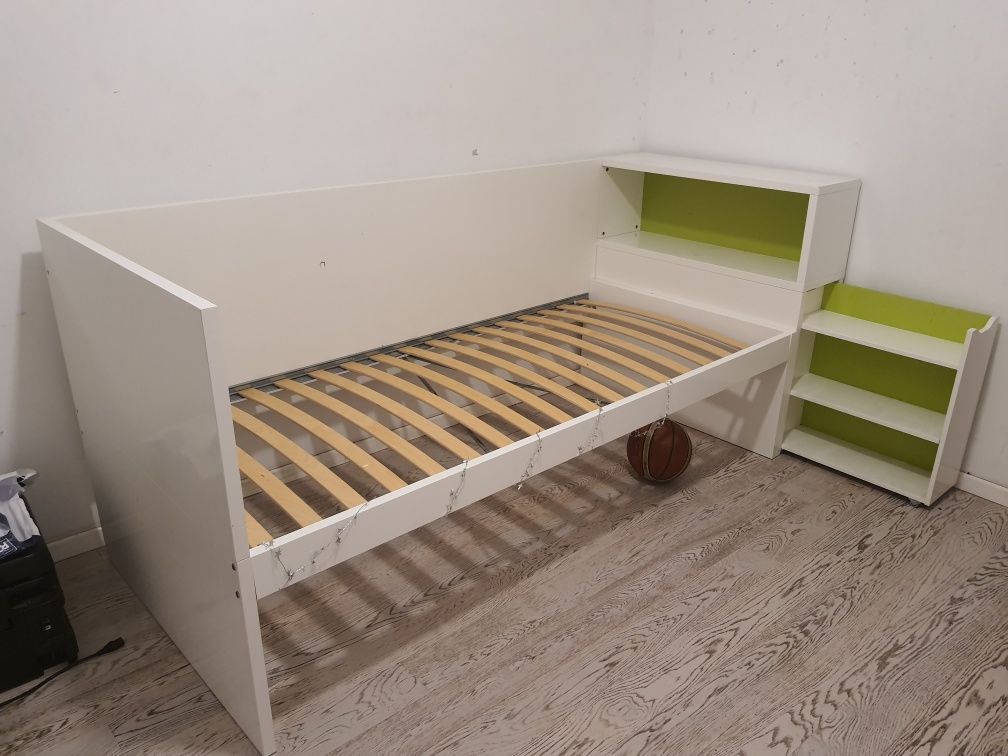 Łóżko młodzieżowe  FLAXA Ikea 90x200 dowóz Waw i okolica