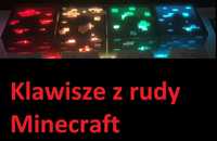 Klawisze z Rudy Minecraft  Klawiatura Minecraft  Druk 3d
