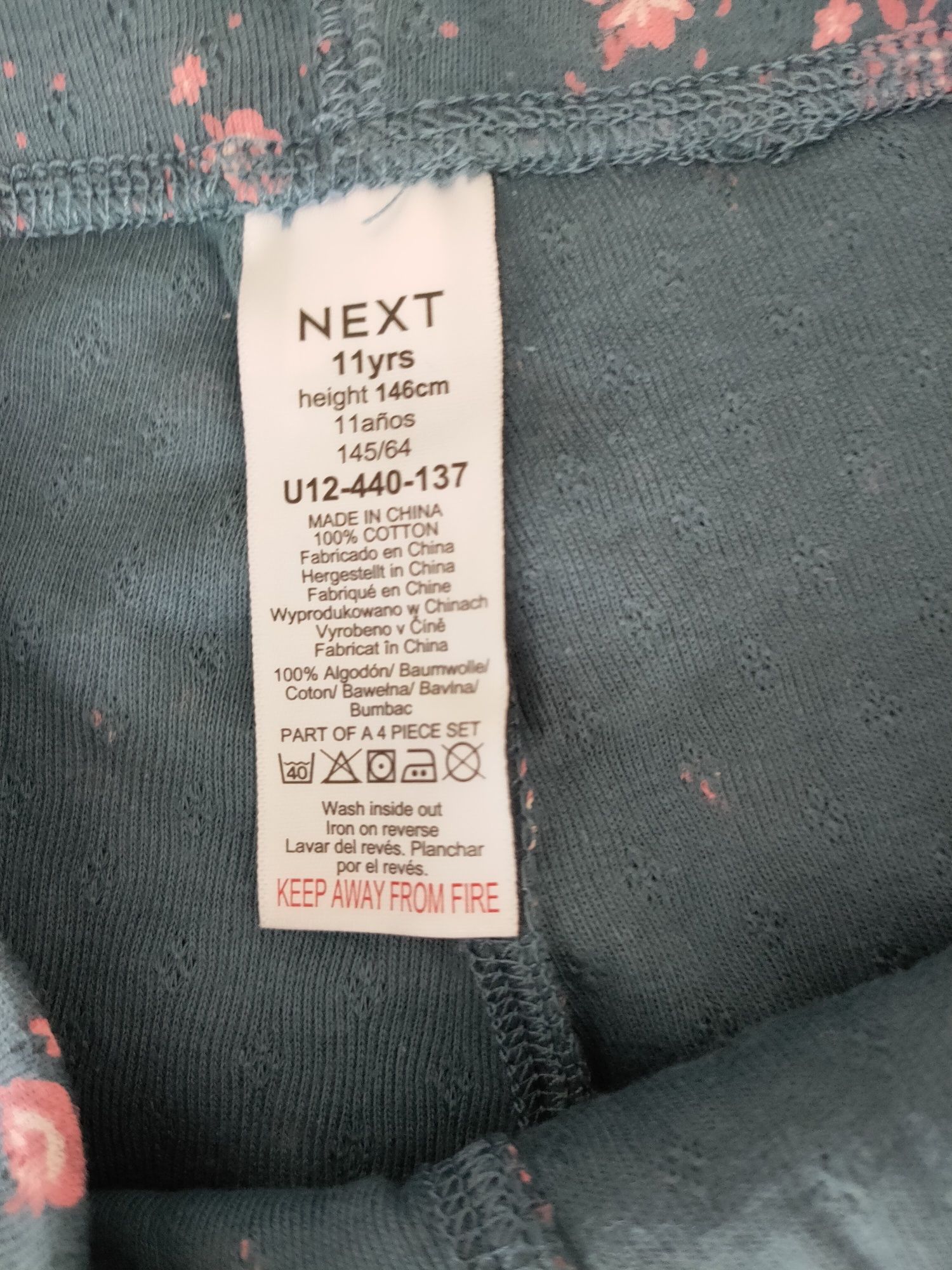 Piżama dziewczęca roz 146 Next