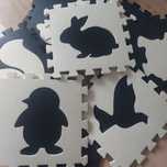 Mata puzzle piankowe xxl