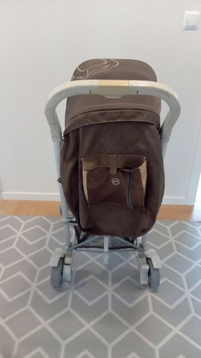 Cybex Callisto wózek spacerowy parasolka brązowy pełna rączka